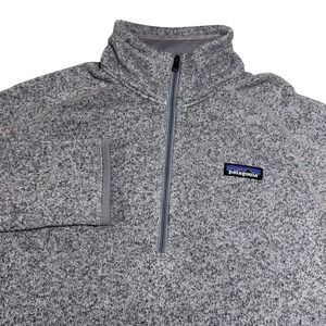 Patagonia Better Sweater Women's M Fleece Quarter Zip Pullover Purple Heather